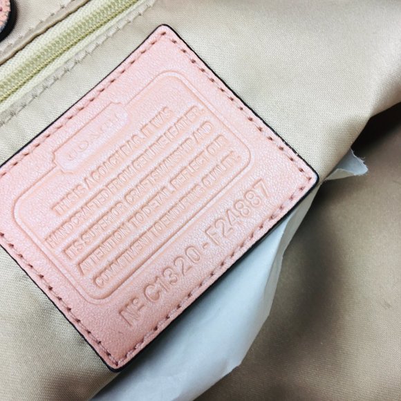 Coach Ashley Spectator Carryall Shoulder Bag Pink - Picture 6 of 8